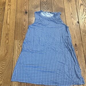 Blue Patterned dress